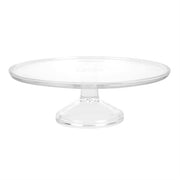 Olympia Glass Cake Stand Base for Dome CS014 - 305x95mm 12x 3 3/4" - Hospitality Connect