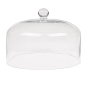 Olympia Glass Cake Stand Dome for Base CS013 - 285x200mm 11 1/5x 7 9/10" - Hospitality Connect