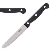 Olympia Rounded Steak Knife Black - 4 1/2" (Box 12) - Hospitality Connect