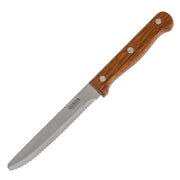 Olympia Rounded Steak Knife Wood - 4 1/2" (Box 12) - Hospitality Connect