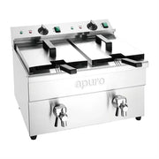 Apuro Double Induction Fryer - 2x3kW CT012-A - Hospitality Connect