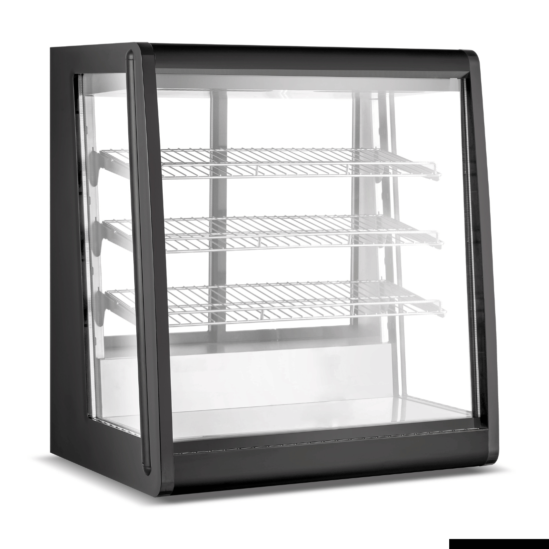 Bonvue CTA-196 chilled angled counter-top food display for cold food presentation