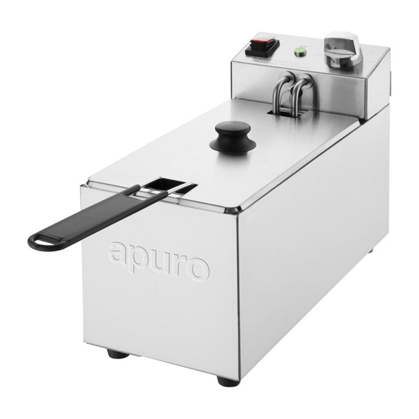 Apuro Single Fryer - 3Ltr - 2kW - Hospitality Connect