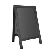 Olympia Pavement Board Black Wooden Frame 700x1200mm - Hospitality Connect