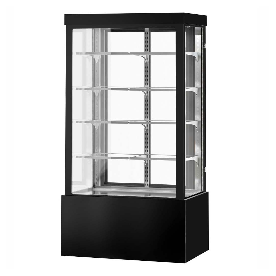 4 Shelves Square Cake Display Cabinet - CVS120-4B