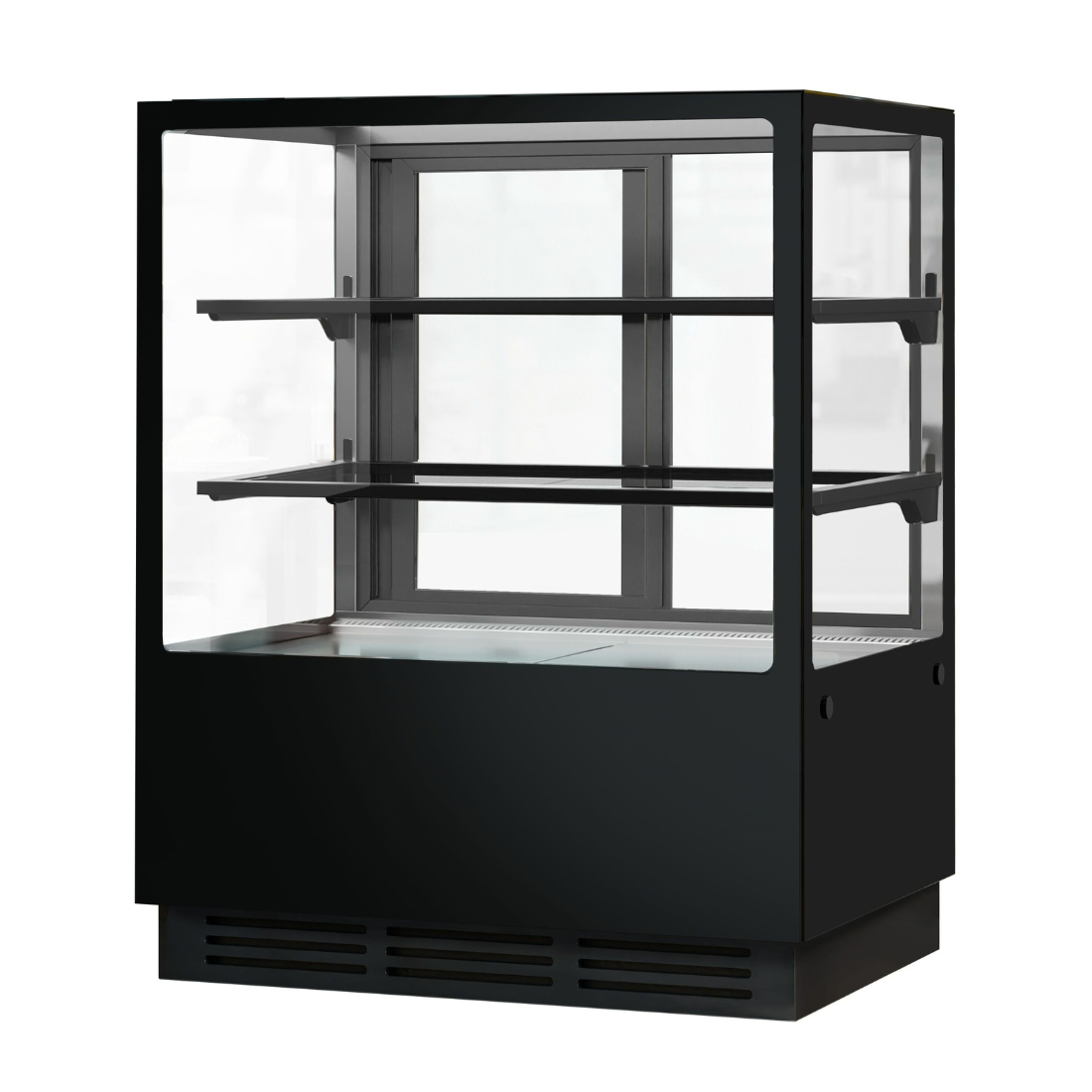 2 Shelves Square Cake Display Cabinet - CVS90-2B