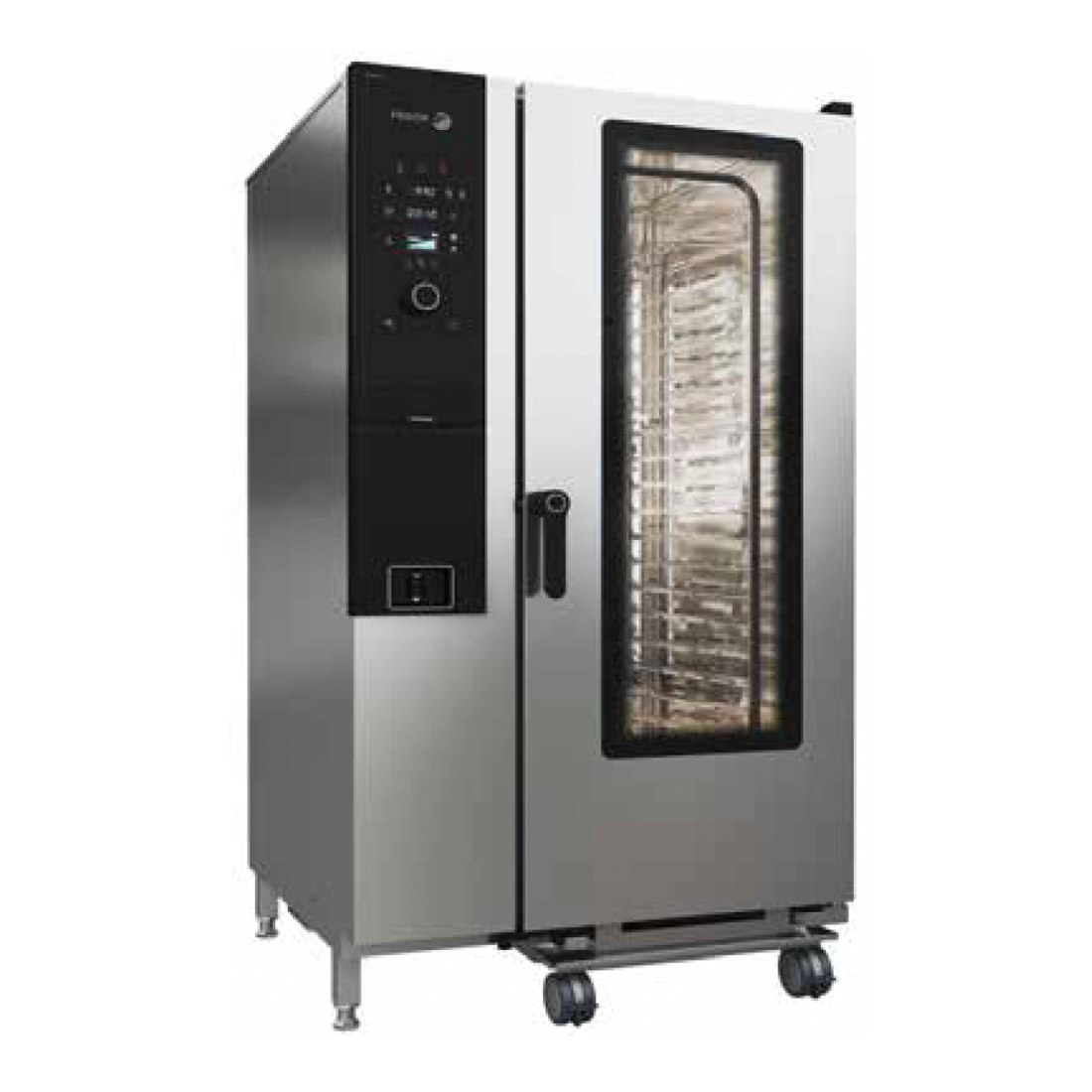 Fagor IKORE 40 trays electric concept combi oven with auto solid wash right opening 1162x1074x1841 - CW-202ERSWS
