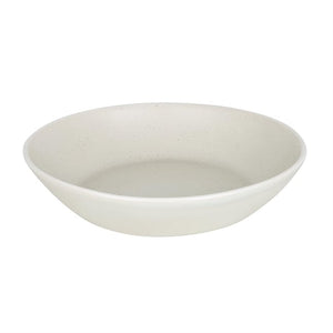 Olympia Chia Sand Coupe Bowl, 8.5-inch crockery dish, shown in sand color, set of four for serving or tableware.