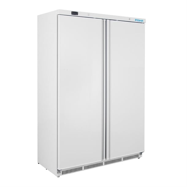 Polar C-Series Double Door Fridge - White - Hospitality Connect