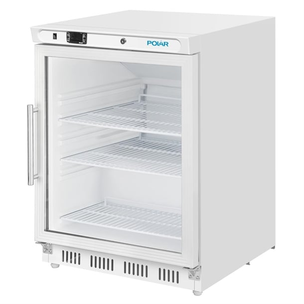 Polar C-Series Under Counter Display Fridge White - 150Ltr - Hospitality Connect