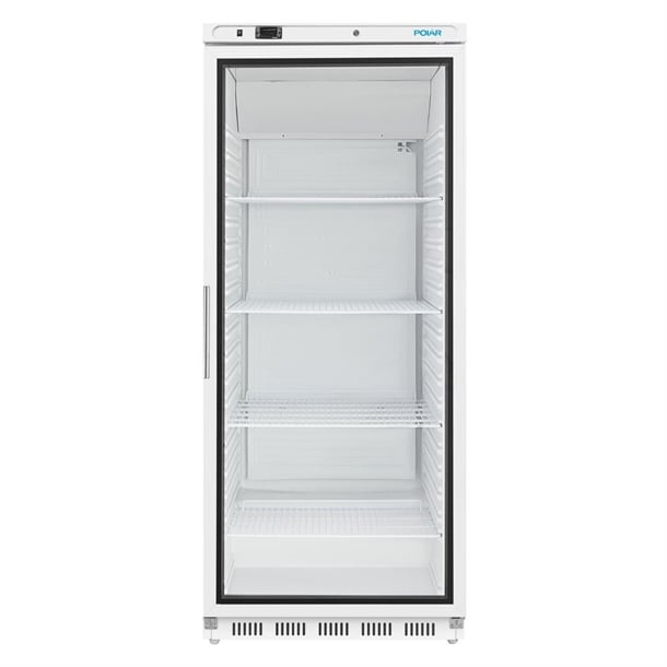 Polar C-Series Upright Display Fridge White - 600Ltr - Hospitality Connect