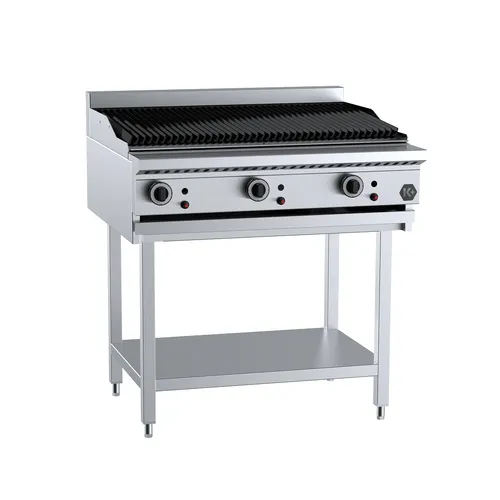 K +900mm Char Grill On StanD KCGR-9 - Hospitality Connect