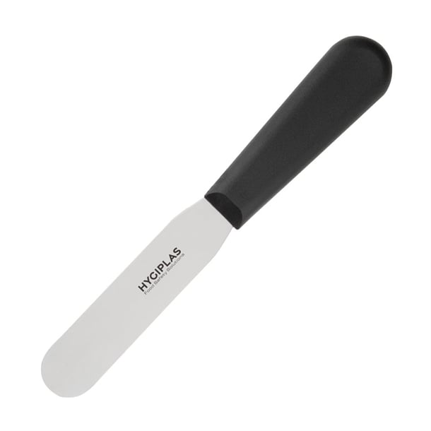 Hygiplas Palette Knife Plastic Black - 10.1cm - Hospitality Connect