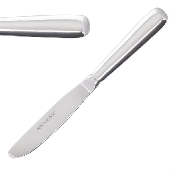 Olympia Baguette Dessert Knife St/St (Box 12)
