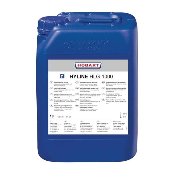 Hobart Glass Wash Rinse Aid HLG-1000 10Ltr - Hospitality Connect