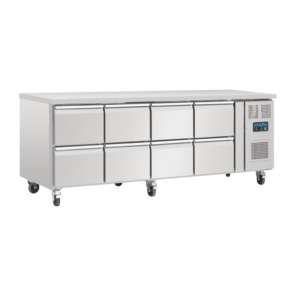 Polar U-Series Six Drawer Gastronorm Counter Fridge DA548-A - Hospitality Connect