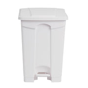 Jantex Kitchen Pedal Bin White - 45Ltr - Hospitality Connect