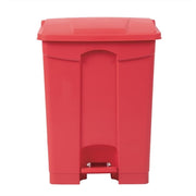 Jantex Kitchen Pedal Bin Red - 65Ltr - Hospitality Connect