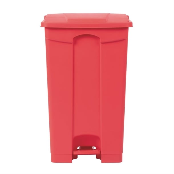 Jantex Kitchen Pedal Bin Red - 87Ltr - Hospitality Connect