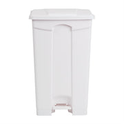 Jantex Kitchen Pedal Bin White - 87Ltr - Hospitality Connect