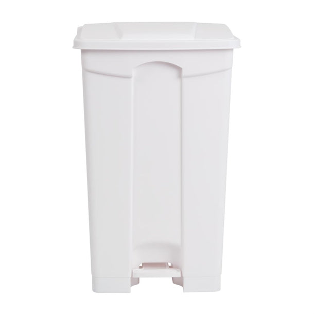 Jantex Kitchen Pedal Bin White - 87Ltr - Hospitality Connect