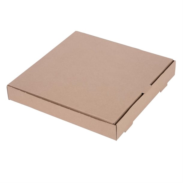 Fiesta Compostable Kraft Pizza Box - 12" (Box 100)