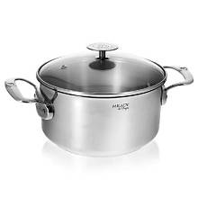 DEBUYER MILADY Stainless Steel Stewpan w/ Lid, 24cm