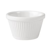 Ryner Melamine Ramekin Flute white 45ml - Hospitality Connect