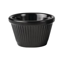 Ryner Melamine Ramekin Flute Black 45ml - Hospitality Connect