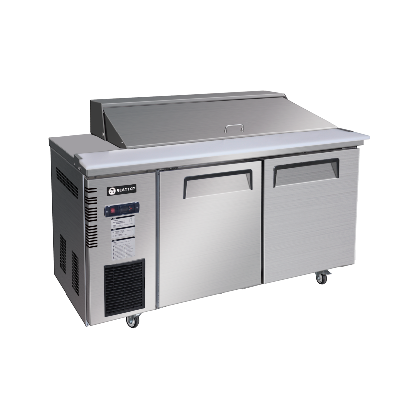 Best Top Sandwich Prep Fridge 1500mm/CUR15-2SD - Hospitality Connect