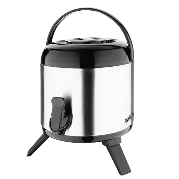Olympia Beverage Dispenser Double Wall St/St - 6Ltr - Hospitality Connect