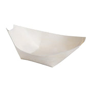 Fiesta Compostable Poplar Wooden Boat - 250mm (Pack 100)