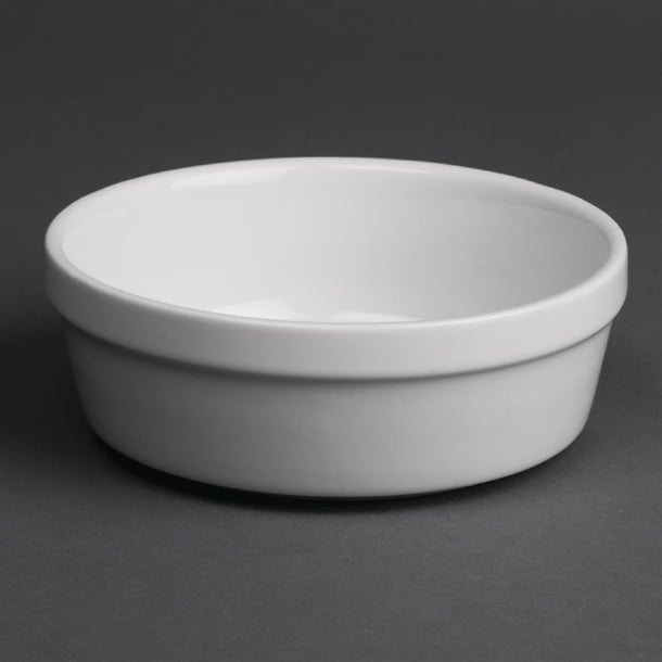 Olympia Whiteware Round Pie Bowl - 41x119x119mm 1.6x4.6x4.6" (Box 6) - Hospitality Connect