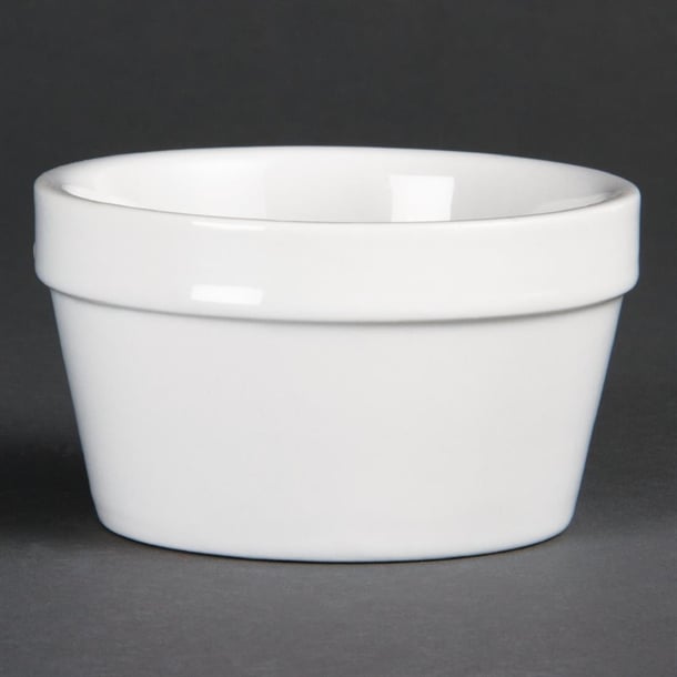 Olympia Tapas Ramekin White 95mm 3.75" (Box 6) - Hospitality Connect
