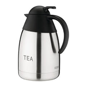 Olympia Vacuum Jug St/St Domed Lid - 1.5Ltr 'TEA' - Hospitality Connect
