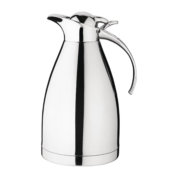 Olympia Vacuum Jug St/St Double Wall hinged lid - 1.5Ltr - Hospitality Connect