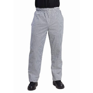 Whites Chefs Whites Vegas Small Black & White Check Trousers Polycotton - Size XXLDL712-XXL - Hospitality Connect