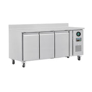 Polar U-Series Double Door Counter Freezer with Upstand 282Ltr DL916-A - Hospitality Connect