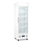 Polar G-Series Upright Display Fridge 218Ltr White DM075-A - Hospitality Connect
