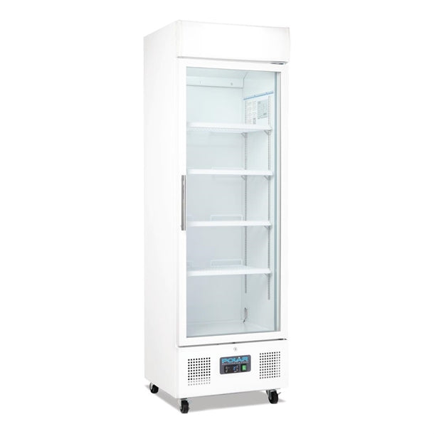 Polar G-Series Upright Display Fridge 218Ltr White DM075-A - Hospitality Connect