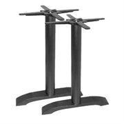 Bolero Cast Iron Twin Leg Table Base (Pack of 2) - Hospitality Connect