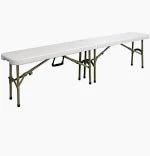 Bolero Centre Folding Bench - 1830mm 6ft Y817 - Hospitality Connect