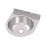 3monkeez Round Wall Basin and Brackets. 40mm Outlet. 304 Grade S/S HBR - Hospitality Connect