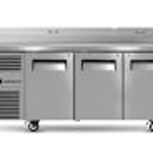Skope Reflex 3 Door Pizza Preparation with 9 GN 1/3 Wells RF8.PPZ.3.SD - Hospitality Connect