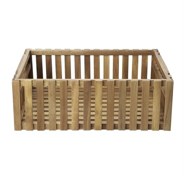 Olympia Acacia Storage Box - 356x255x120mm