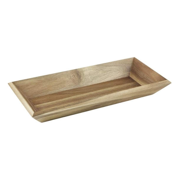 Olympia Acacia Tray Rectangular - 380x180x50mm