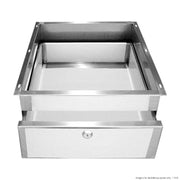 Modular Systems Stainless Steel Drawer 480x480x225mm DR-01/A