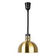 Apuro Retractable Dome Heat Shade Pale Gold Finish - Hospitality Connect