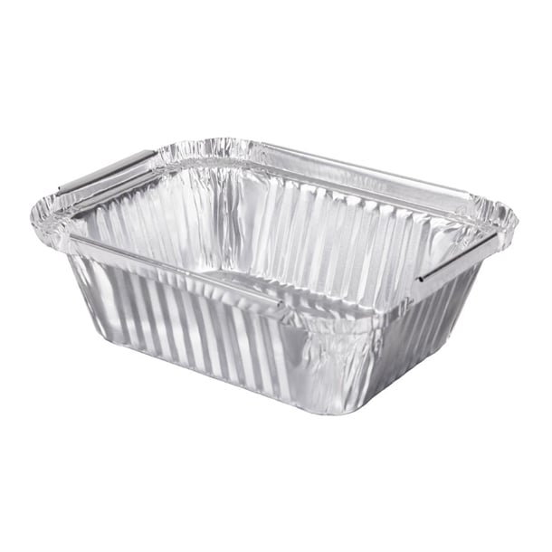 Fiesta Recyclable Foil Container - 250ml 130x100x42mm (Pack 1000)