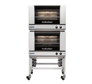 Turbofan E27M32 - Full Size Tray Manual Electric Convection Ovens Double Stacked - Hospitality Connect